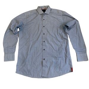 Daniel Hechter Paris Men's Long Sleeve Button-Up Shirt - Size XL